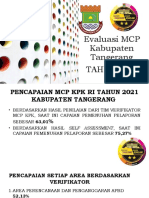 Laporan Evaluasi MCP Tanggal 29 Oktober 2021