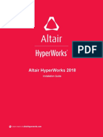 HyperWorks 2018 Installation Guide