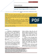 Complexion of Boric Acid With 2-Deoxy-D-glucose (DG) As A Novel Boron Carrier For BNCT