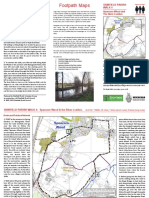 Footpath Maps: Route and Points of Interest (Continued)