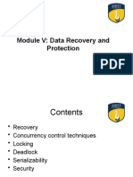 Module V: Data Recovery and Protection