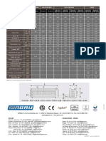 Girbau Specifications Flatwork Finisher PS 2212 3215 3219 5115 5119 5125 5132