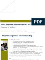 Project - Programme - Portfolio Management - View On Reporting