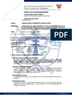 INFORME #001-A Observaciones Al Expediente Tecnico