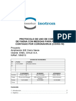 Protocolo - Uso de Comedores en Faena Cerro Navia R1