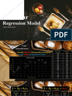 Nonlinear Regression Model - Quadratic Model