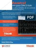 Cimco Mazatrol Viewer Brochure Es