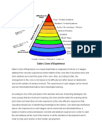 Dales Cone of Experience