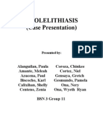 Cholelithiasis (Case Presentation)