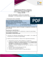 Guia de Actividades y Rúbrica de Evaluación - Escenario 1 Conceptualización Inicial E-Mediador en AVA