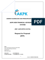 Akpk - rfp21 - Oct03 - Akpk New Financial Advisory System