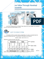 Place Value Through Hundred Thousands: Let Us Discover