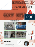 Bioquimica Sanguínea