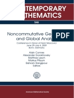 Noncommutative Geometry and Global Analysis