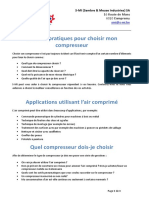 Comment Choisir Et Dimensionner Mon Compresseur