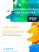 Listening Cơ Bản Cho Giao Tiếp