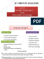 Unit V - 2 - Two Port Networks