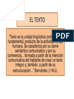 El Texto