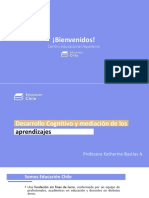 Desarrollo Cognitivo y Mediacion de Los Aprendizajes Jornada 1 - 937 - 0