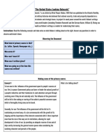 Primary Source Analysis - The United States Looking Outwards