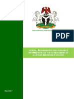 General Requirements and Guidance Information For The Establishment of Modular Refineries in Nigeria