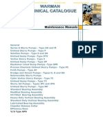 Warman Technical Catalogue