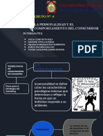 Tema 6 La Personalidad y El Comportamiento Del Consumidor