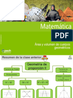 Clase 18 Área y Volumen de Cuerpos Geométricos