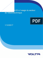 L'Éclairage LED À L'usage Du Secteur de L'électrotechnique