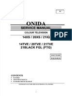 Onida Onida: Service Manual Service Manual