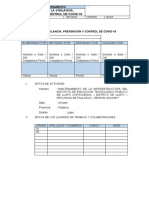 Plan de Covid-19 - Modelo