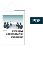 Purposive Communication Worksheet: Photo Credit: Internshala Blog