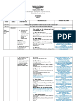 Weekly Home Learning Plan 1