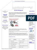 Properties and Applications of R134a Refrigerant