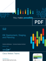 ISE Deployment, Staging and Planning BRKSEC-2430