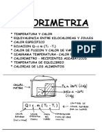 CALORIMETRIA