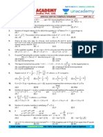 Complex Number DPP 1 To 6