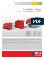 RS/M BLU Series: Technical Data Leafl Et