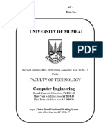 Computer Engineering Syllabus Sem Viii Mumbai University