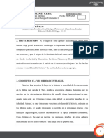 Ficha de Lectura 2020.09.29 - Introducción Al Antiguo Testamento (15-39)