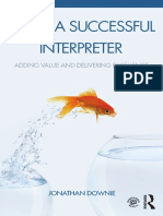 Being A Successful Interpreter - Adding Value and Delivering Excellence