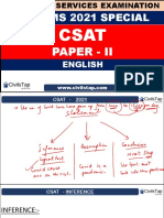 CivilsTap - CSAT - 2021 - Lecture - 3