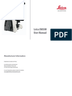 Leica DM500 User Manual