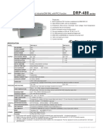 480W Single Output Industrial DIN RAIL With PFC Function: Series