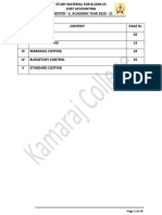 002 Core 14 - Cost Accounting - V Sem