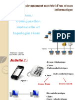 Configuration Matérielle D'un Réseau Filaire Et Sans Fil Et Topologie Réseau