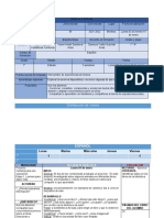 Planeacion de Lengua Materna 1ro