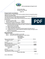 Project One: Prepare Bank Reconciliation