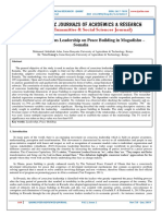 Effects of Conscious Leadership On Peace Building in Mogadishu Somalia