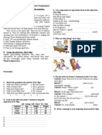 İngilizce Dersi 9. Sinif 5. Ünite Worksheet